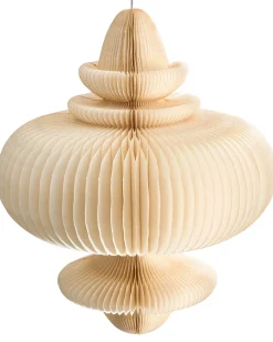 Loftlampe AMALSAN Papir Beige
