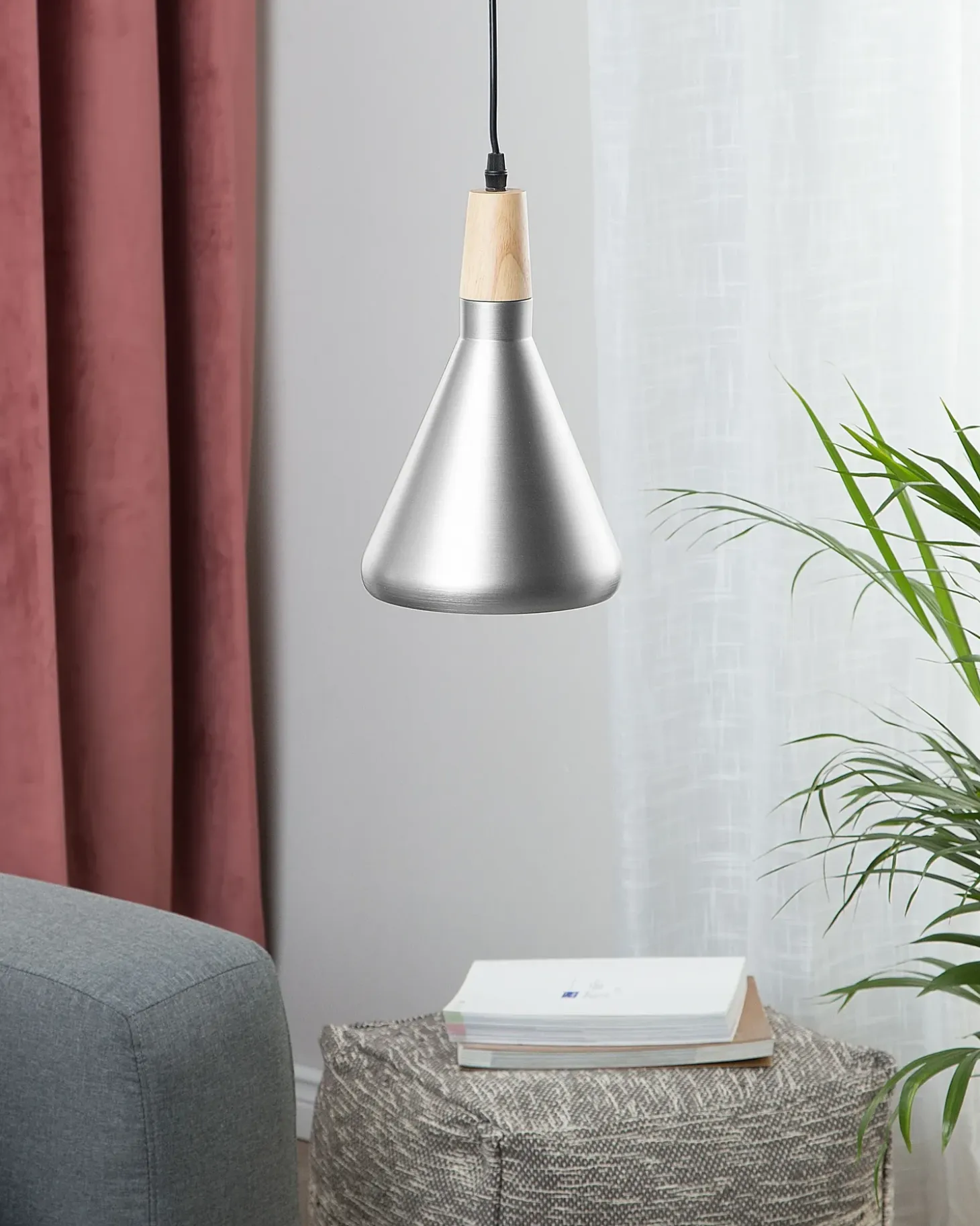 Loftlampe ARDA Metal Sølv