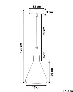 Loftlampe ARDA Metal Sølv