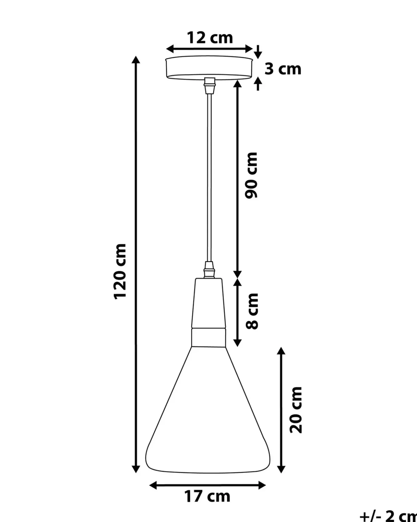 Loftlampe ARDA Metal Sølv