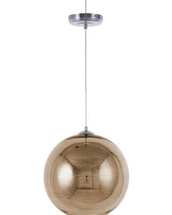Loftlampe ASARO Glas Guld
