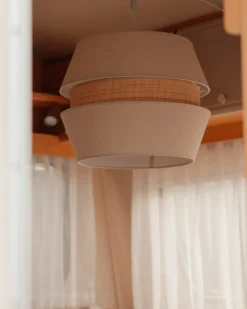 Loftlampe ATOYAC Kunstlinned Beige