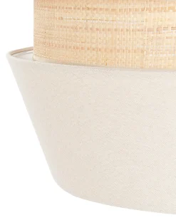 Loftlampe ATOYAC Kunstlinned Beige