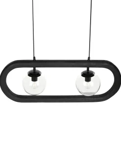 Loftlampe AYENSU Mangotræ Sort