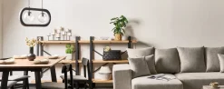 Loftlampe AYENSU Mangotræ Sort