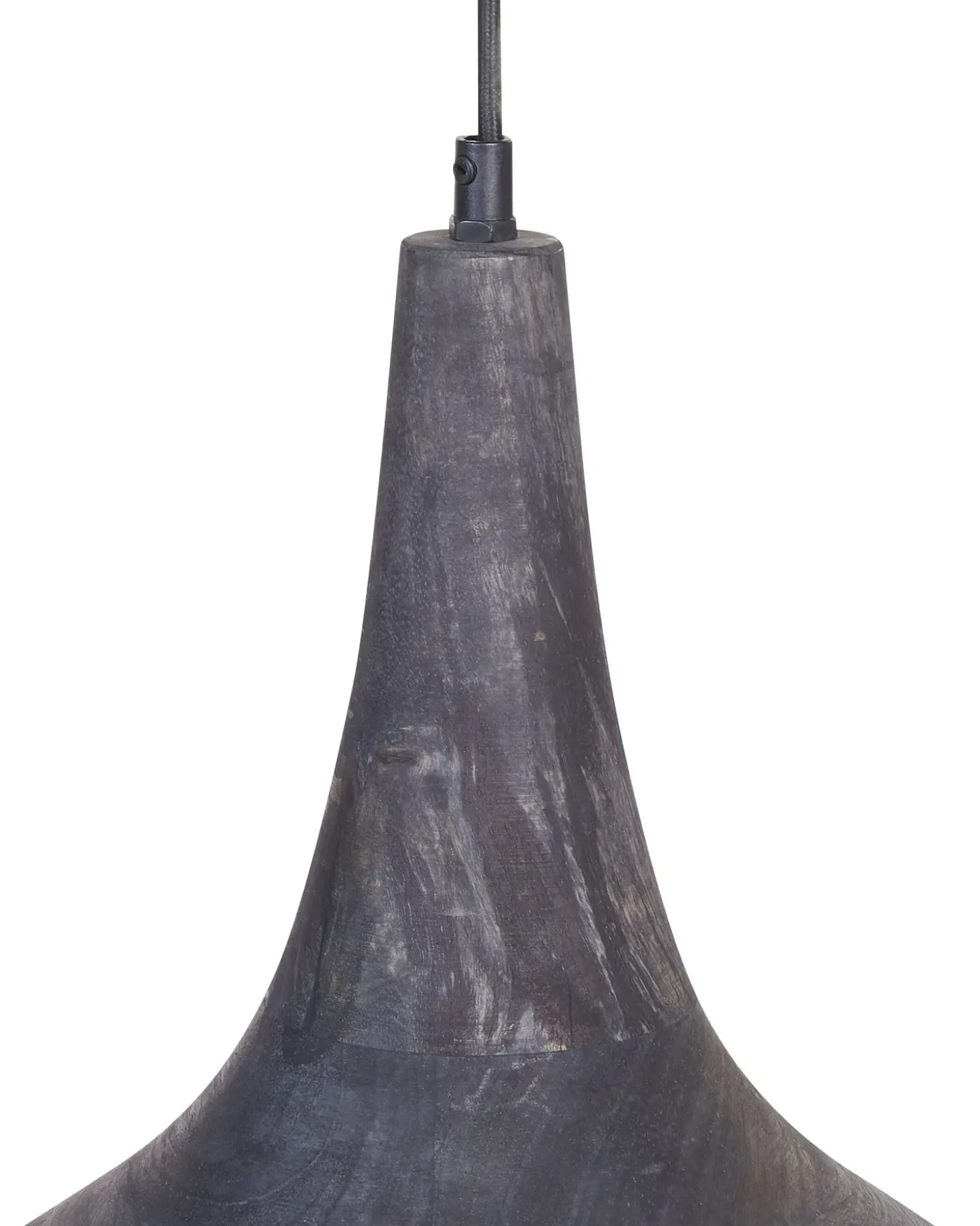 Loftlampe BAGMATI Mangotræ Sort
