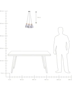 Loftlampe BAHT Beton Grå