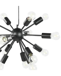 Loftlampe BALAGAS Metal Sort