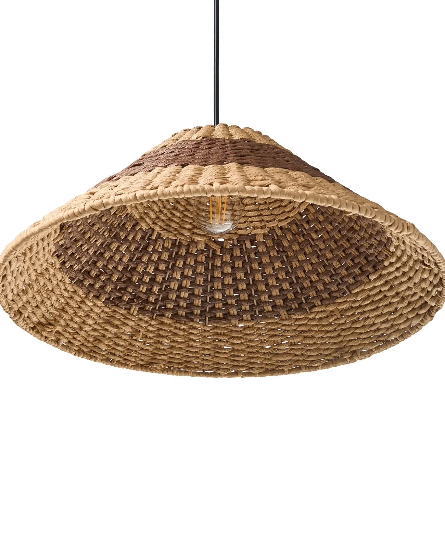 Loftlampe BANCAL papirreb Naturlig