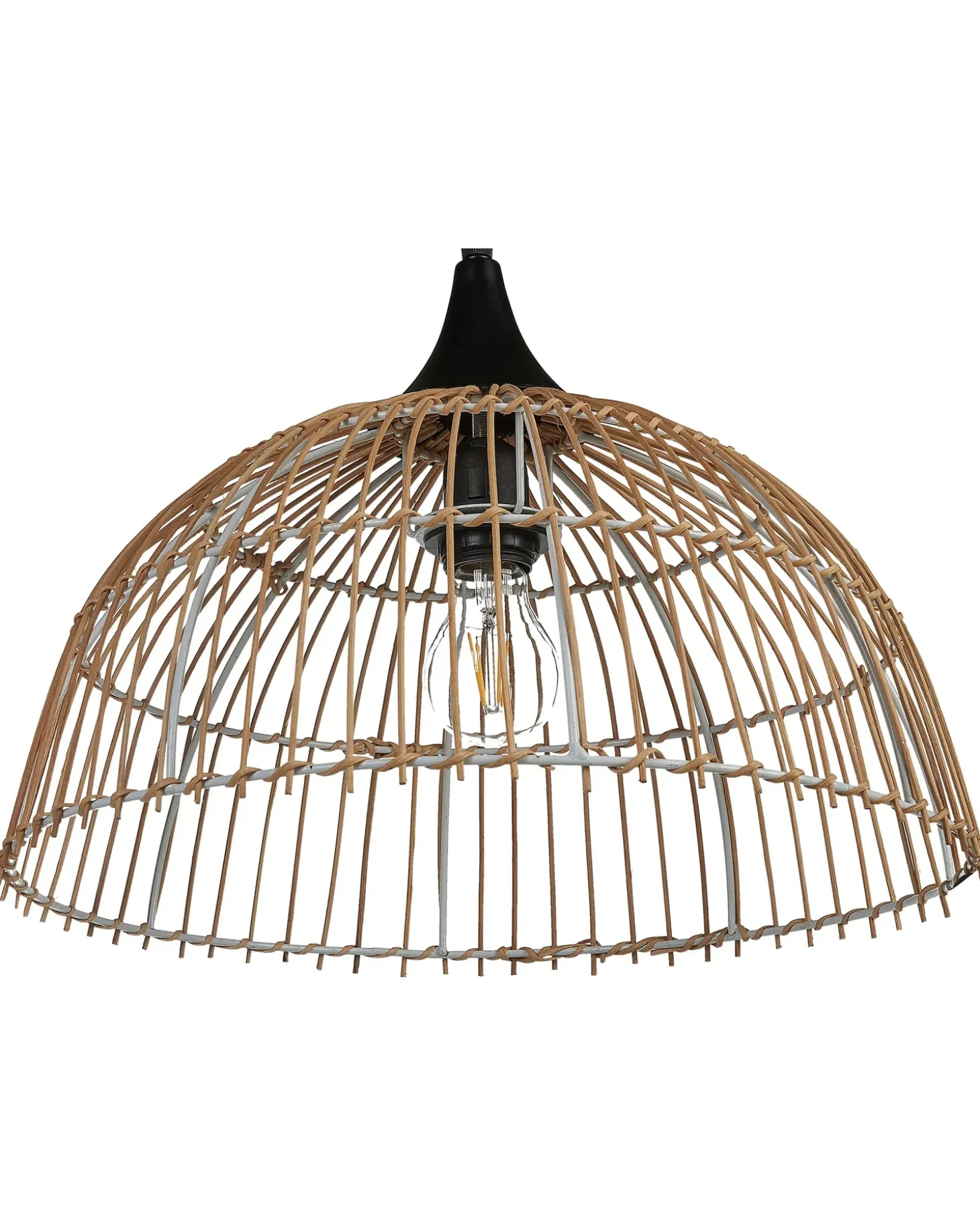 Loftlampe BARARIS Rattan Naturlig