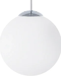 Loftlampe BARROW Glas Hvid