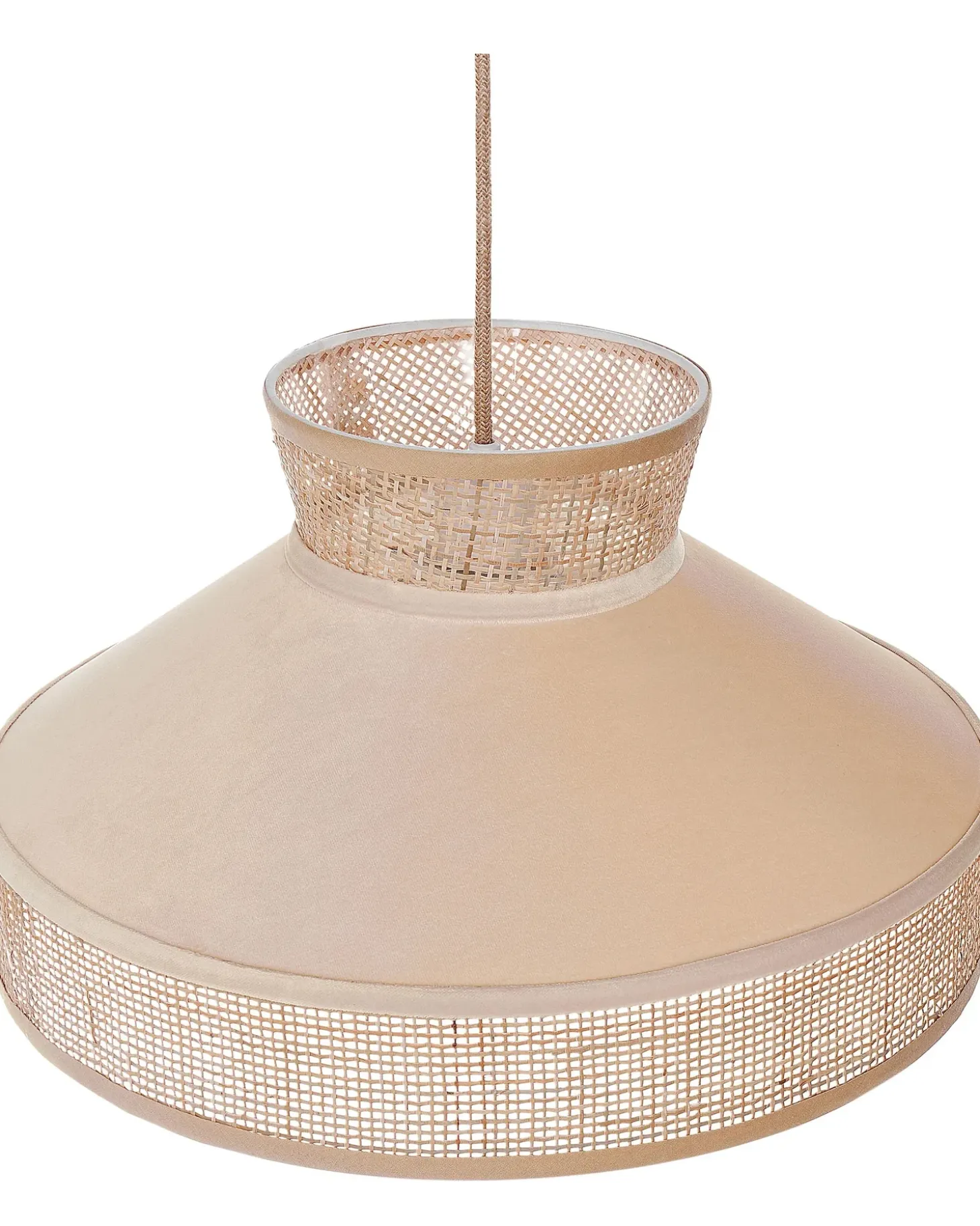 Loftlampe BATALI Rattan Beige