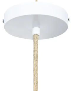 Loftlampe BATALI Rattan Fuchsia