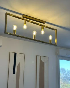 Loftlampe BAYAS Metal Messing