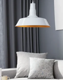 Loftlampe BAYOU Metal Hvid