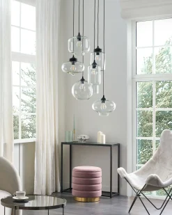 Loftlampe BEMBOKA Glas Transparent