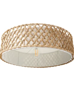 Loftlampe BLONDIN papirreb Naturlig