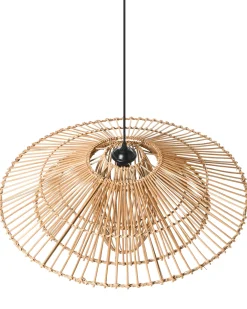 Loftlampe BOTIJAS Rattan Naturlig