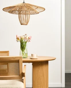 Loftlampe BOTIJAS Rattan Naturlig