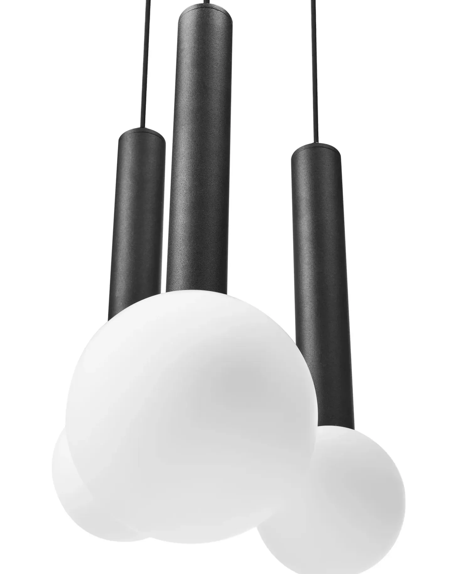 Loftlampe BOUES Metal Sort