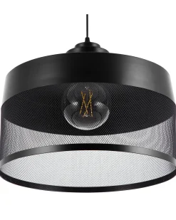 Loftlampe CARDENER Metal Sort