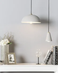 Loftlampe CARES Metal Lysegrå