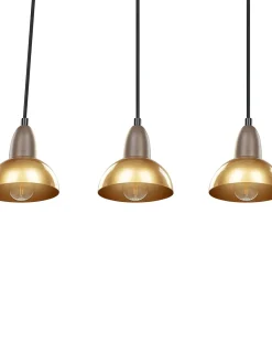 Loftlampe CASTALY Metal Messing
