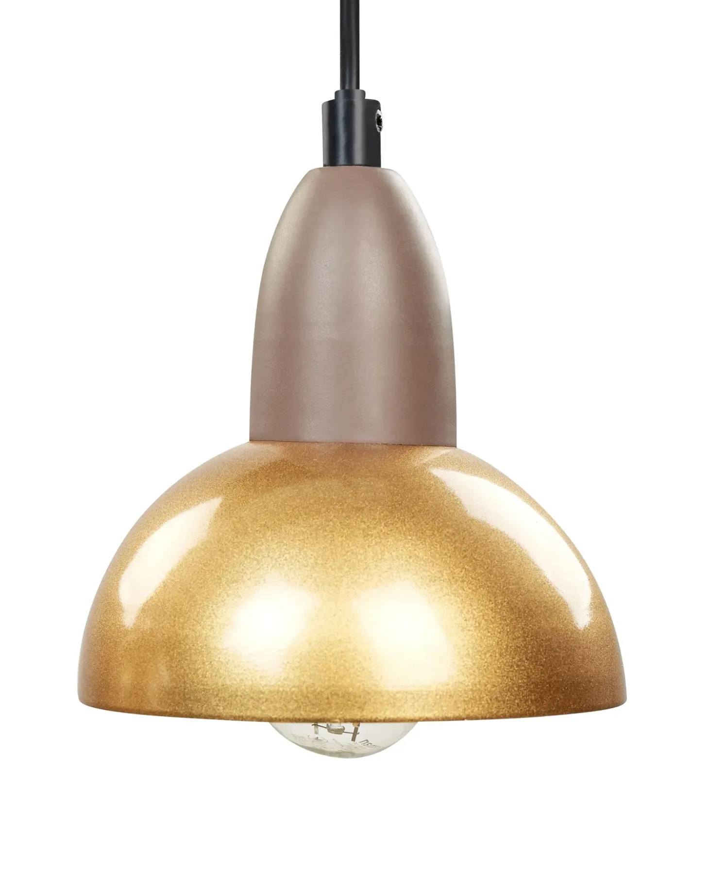 Loftlampe CASTALY Metal Messing