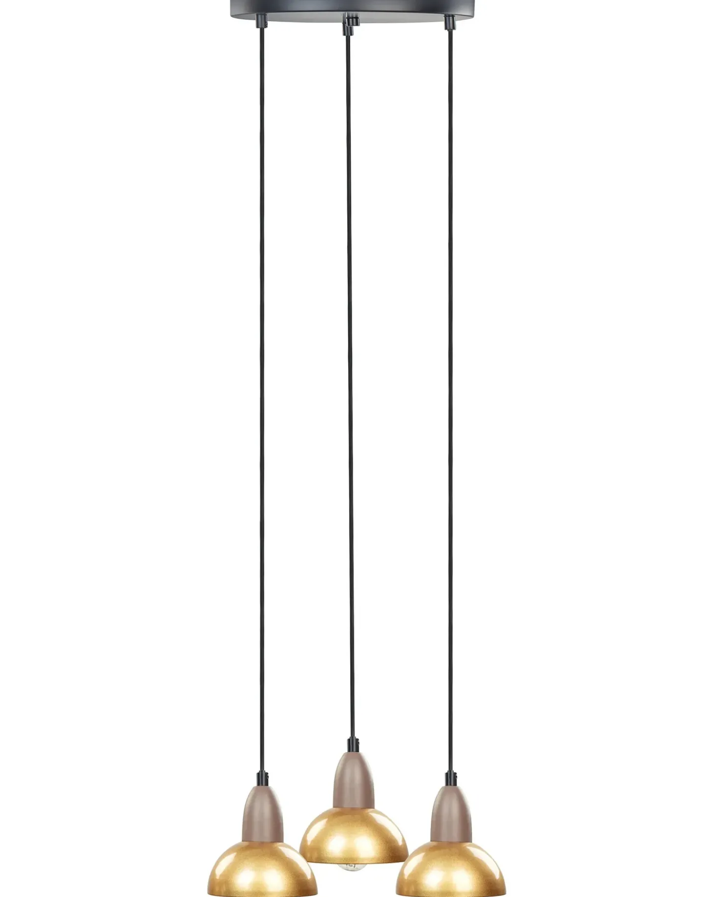 Loftlampe CASTALY Metal Messing