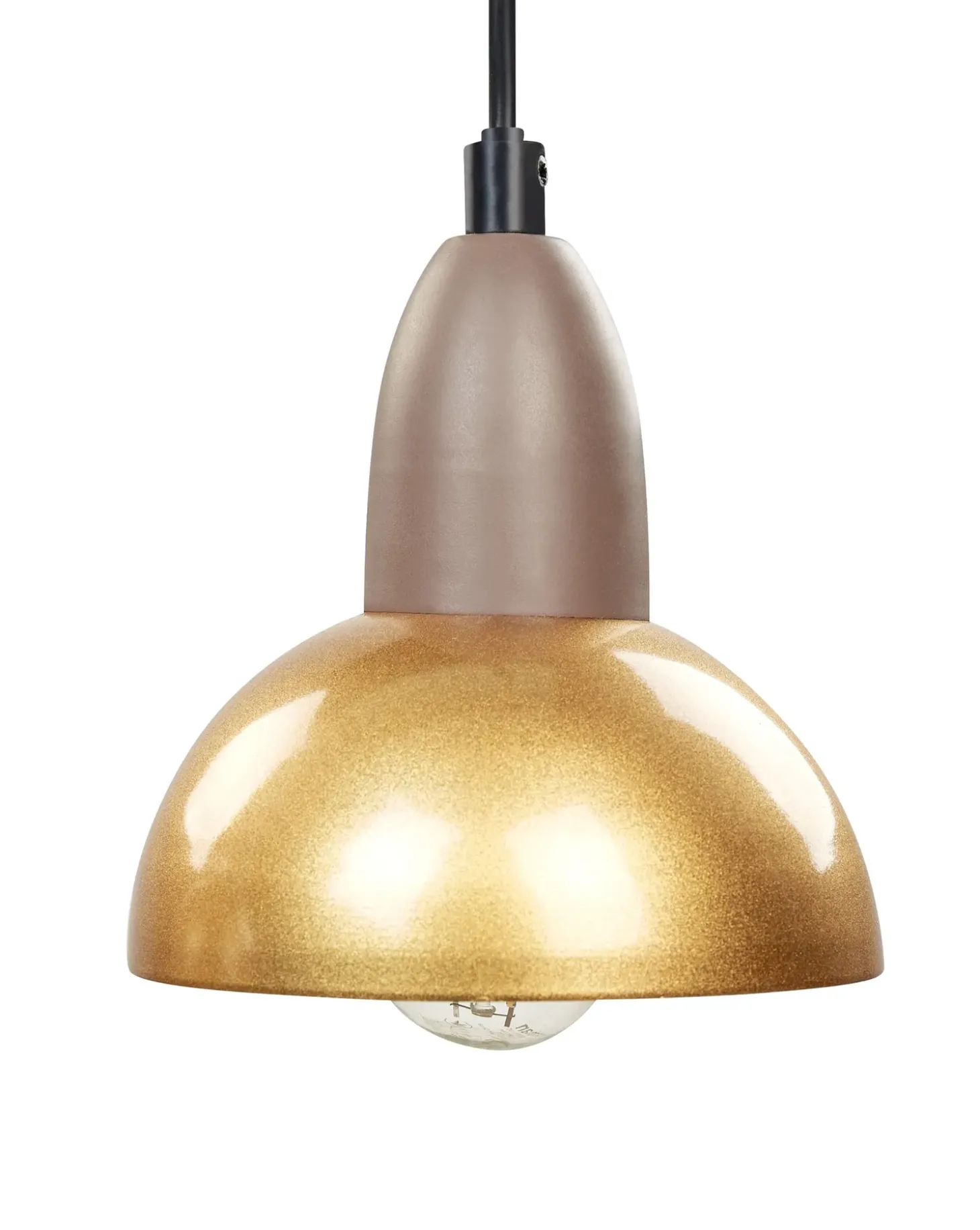 Loftlampe CASTALY Metal Messing