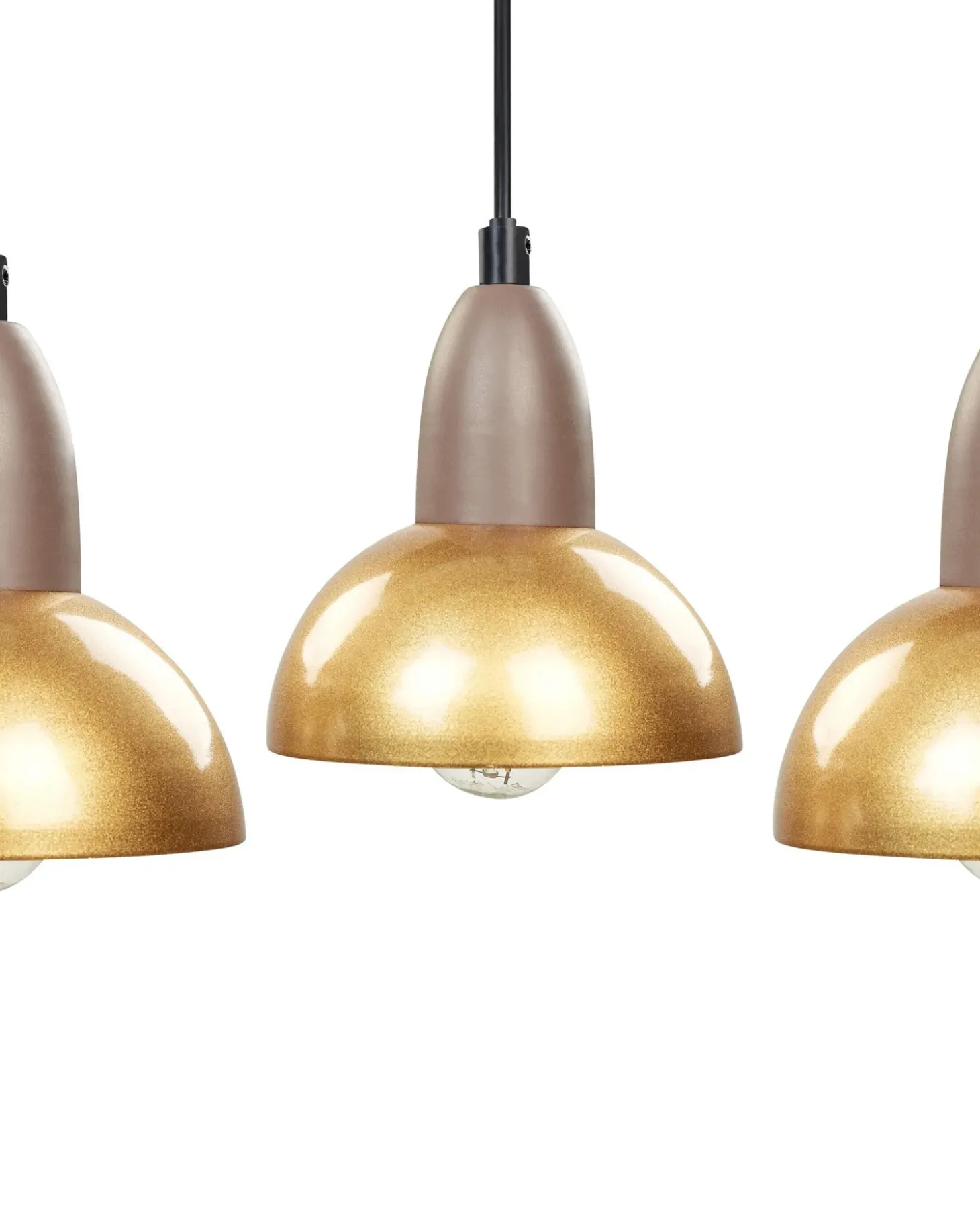 Loftlampe CASTALY Metal Messing