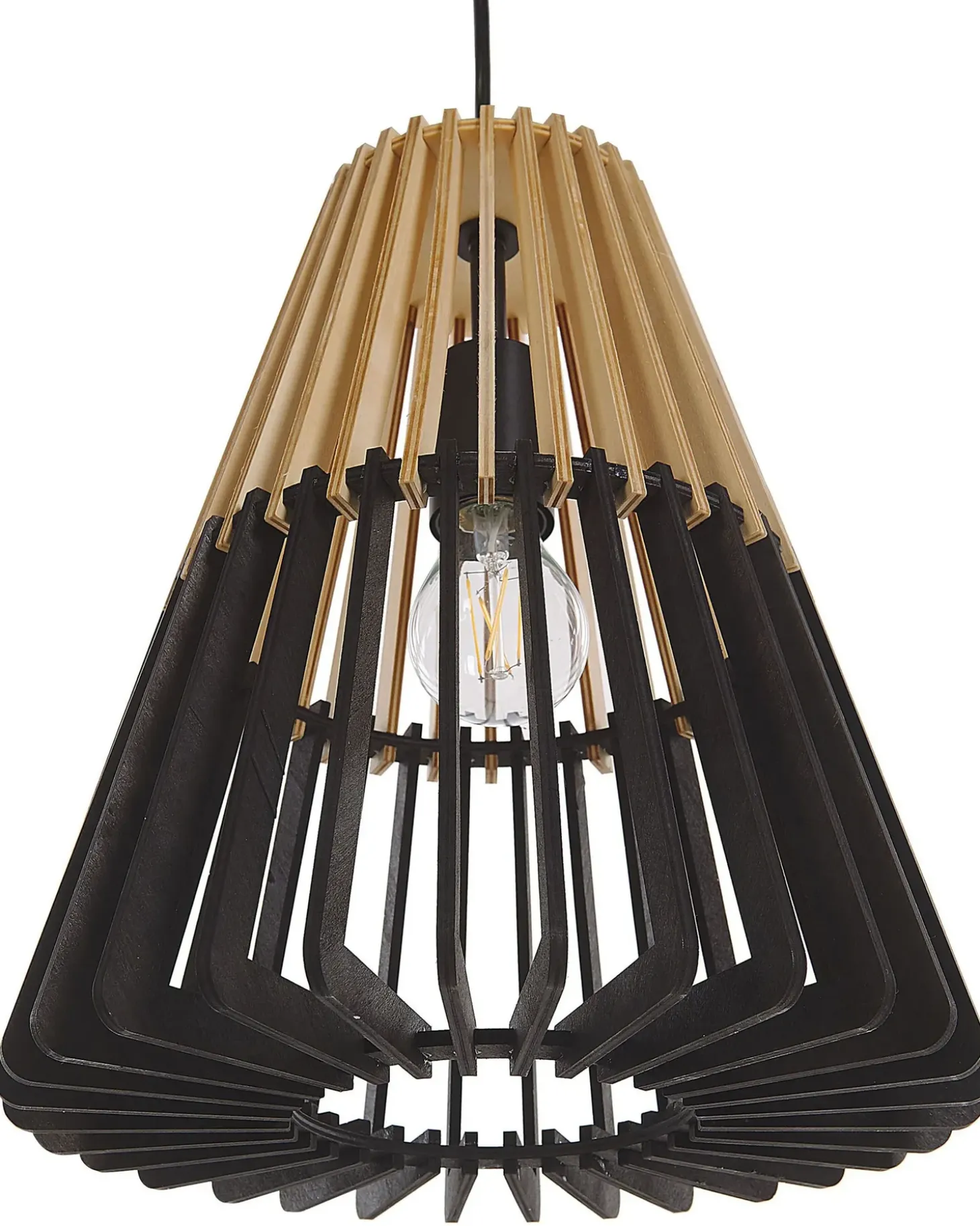Loftlampe CAVALLA Sort