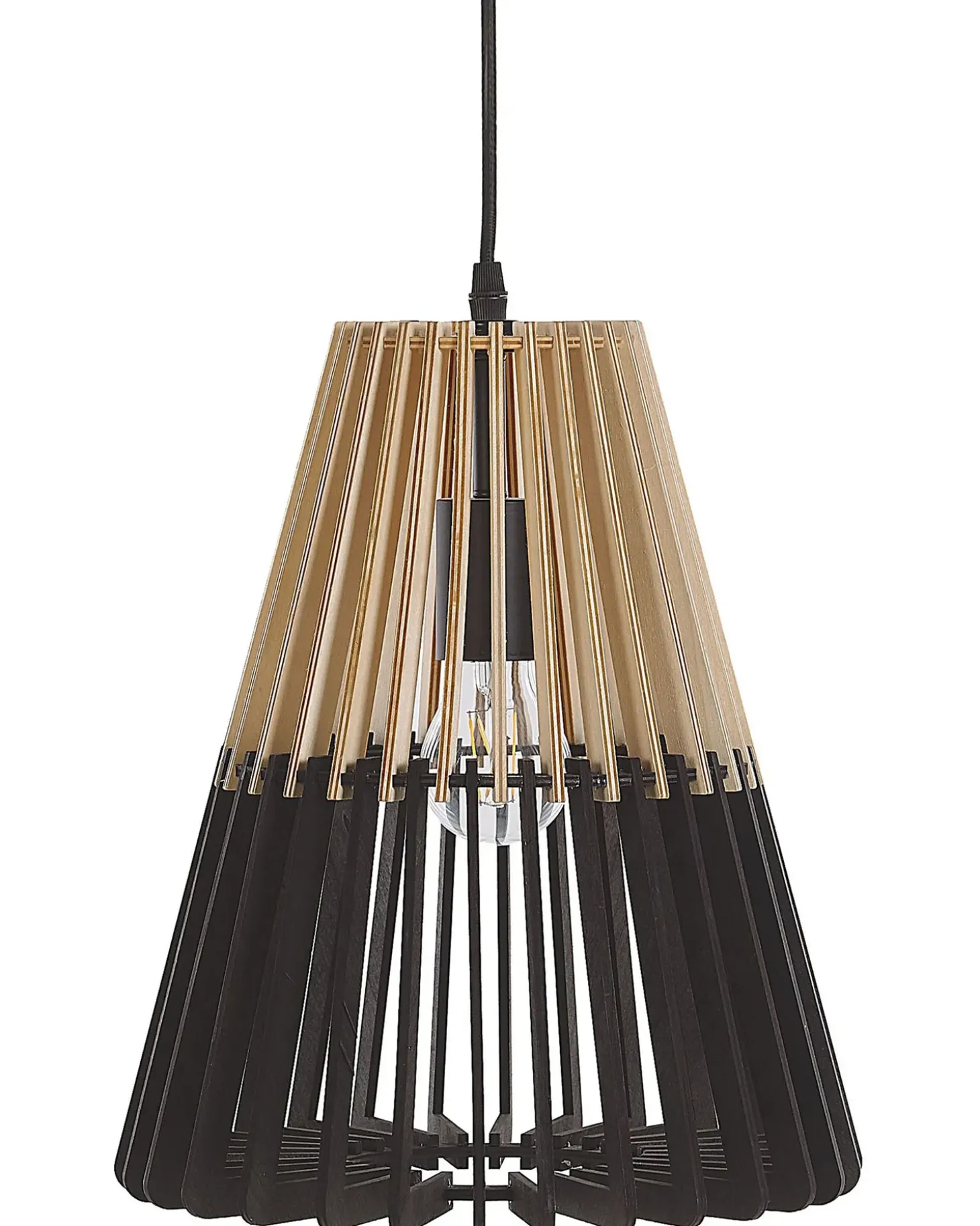 Loftlampe CAVALLA Sort