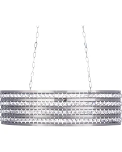 Loftlampe CAVONE Krystal Sølv
