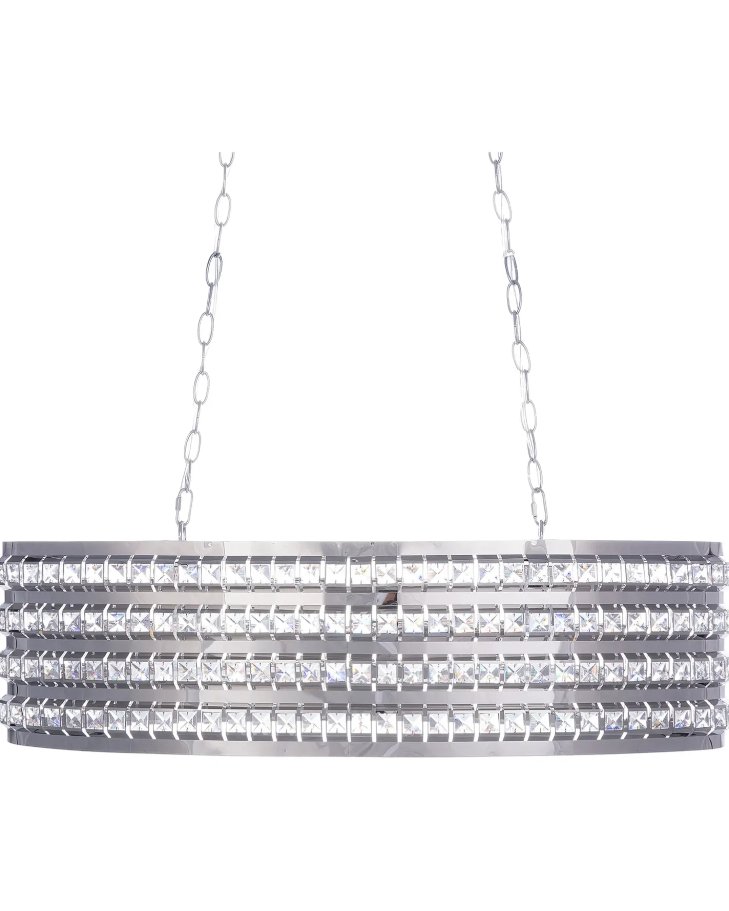 Loftlampe CAVONE Krystal Sølv