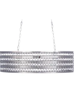Loftlampe CAVONE Krystal Sølv