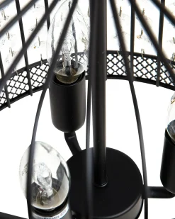 Loftlampe CELON Metal Sort