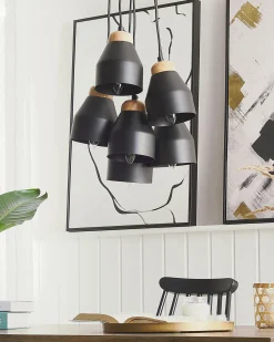 Loftlampe CESTOS Metal Sort