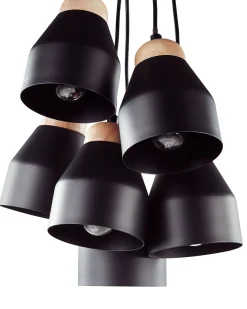 Loftlampe CESTOS Metal Sort