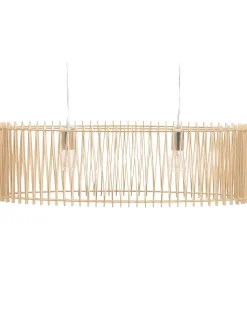 Loftlampe CHARI Lysebrun