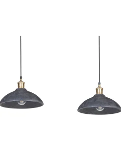 Loftlampe CHEYYAR Mangotræ Sort