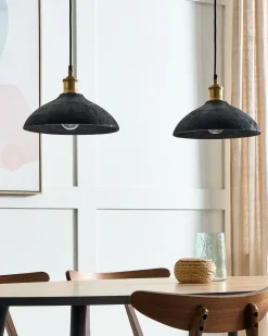 Loftlampe CHEYYAR Mangotræ Sort