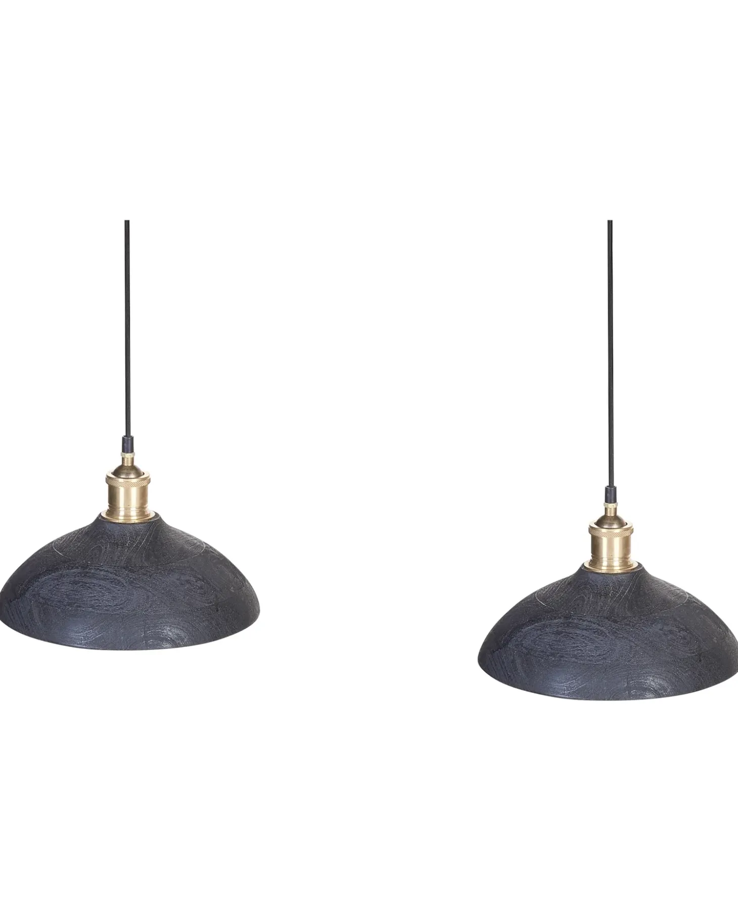 Loftlampe CHEYYAR Mangotræ Sort