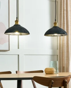 Loftlampe CHEYYAR Mangotræ Sort