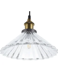 Loftlampe COLORADO Glas Transparent