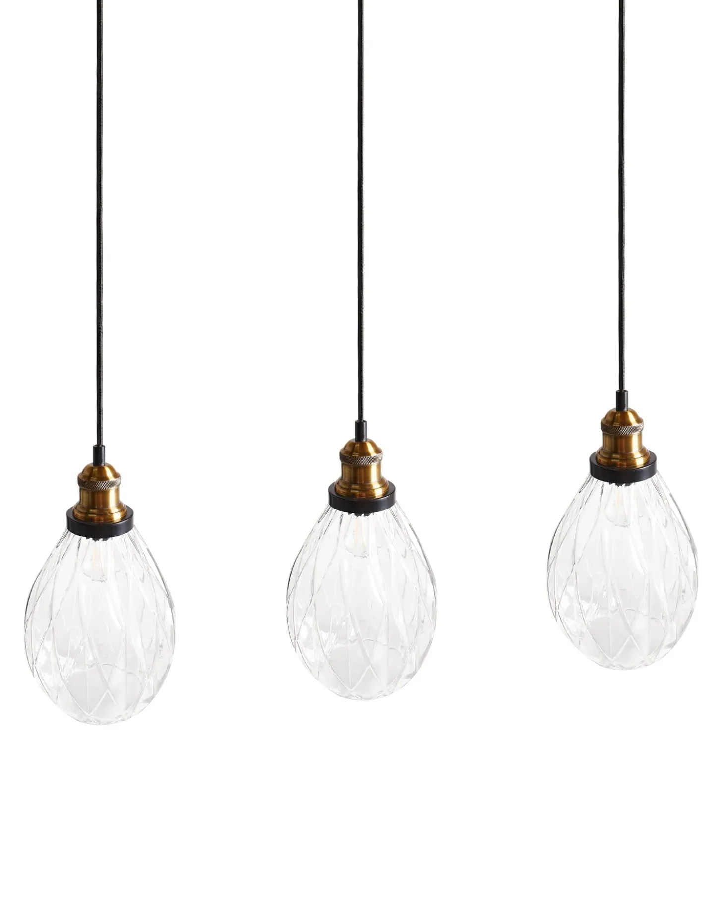 Loftlampe COOSA Glas Transparent