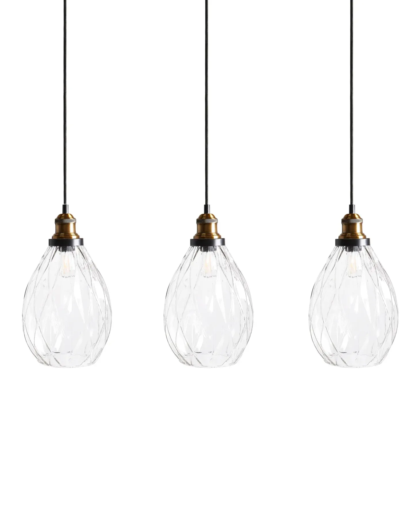 Loftlampe COOSA Glas Transparent