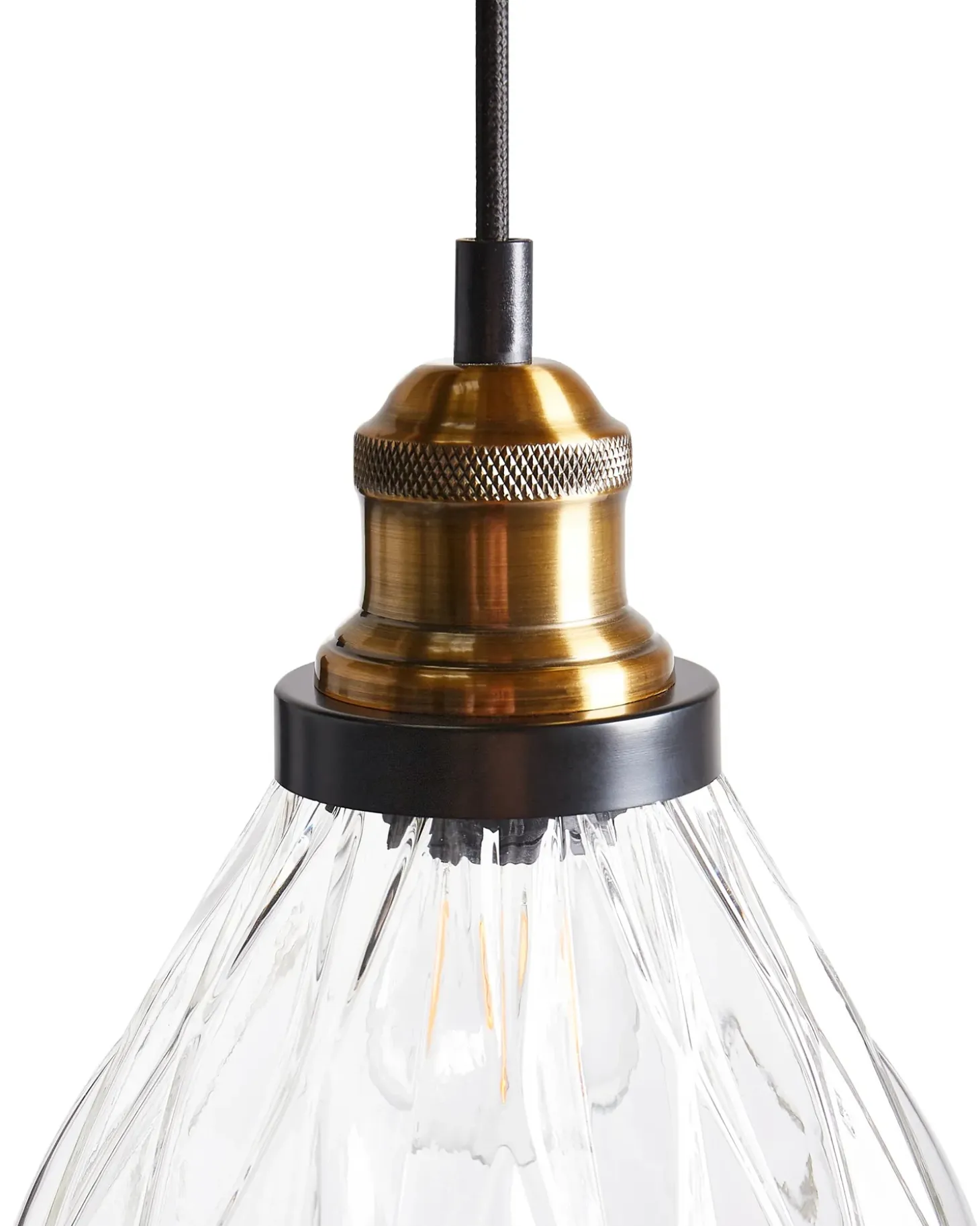 Loftlampe COOSA Glas Transparent