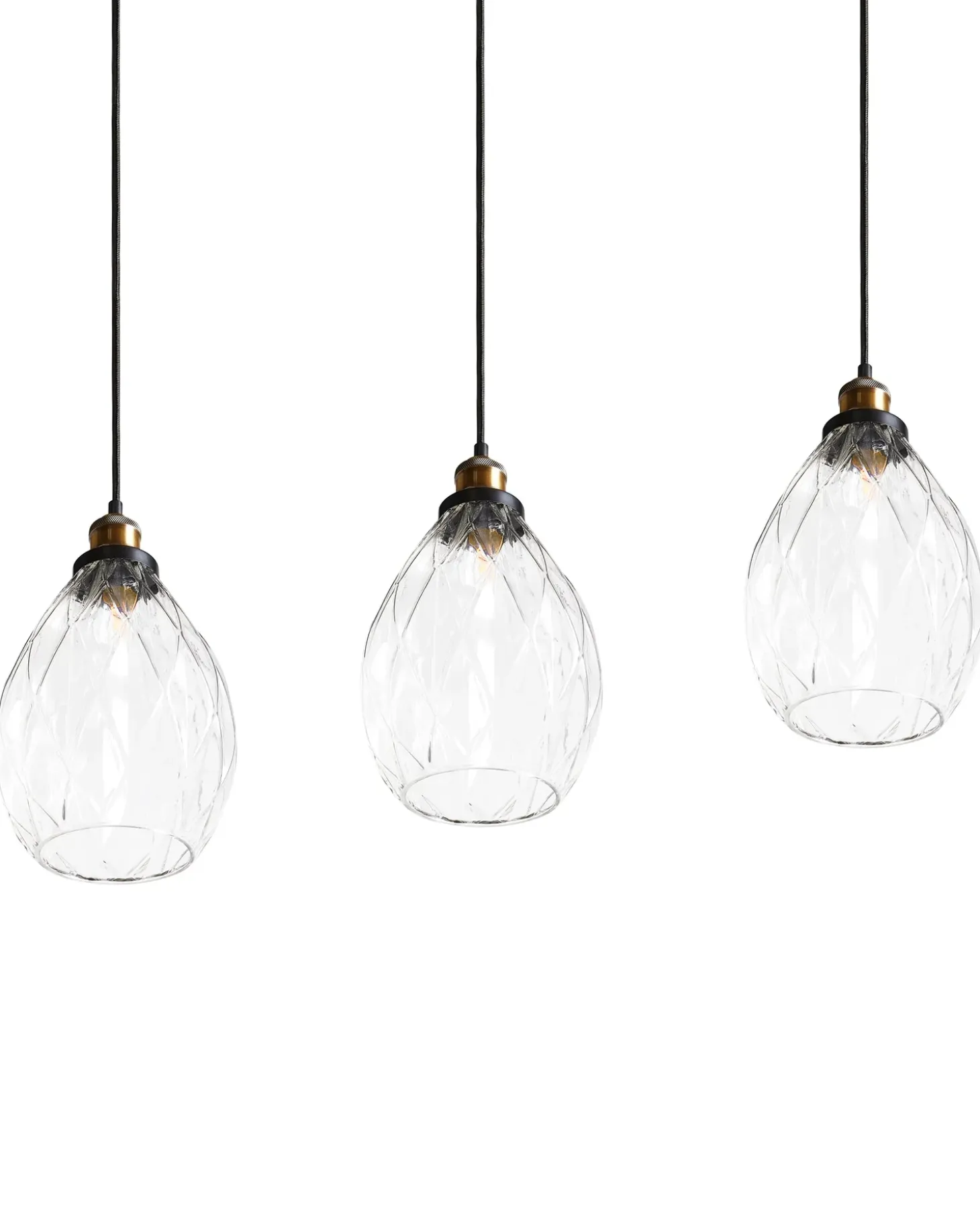 Loftlampe COOSA Glas Transparent