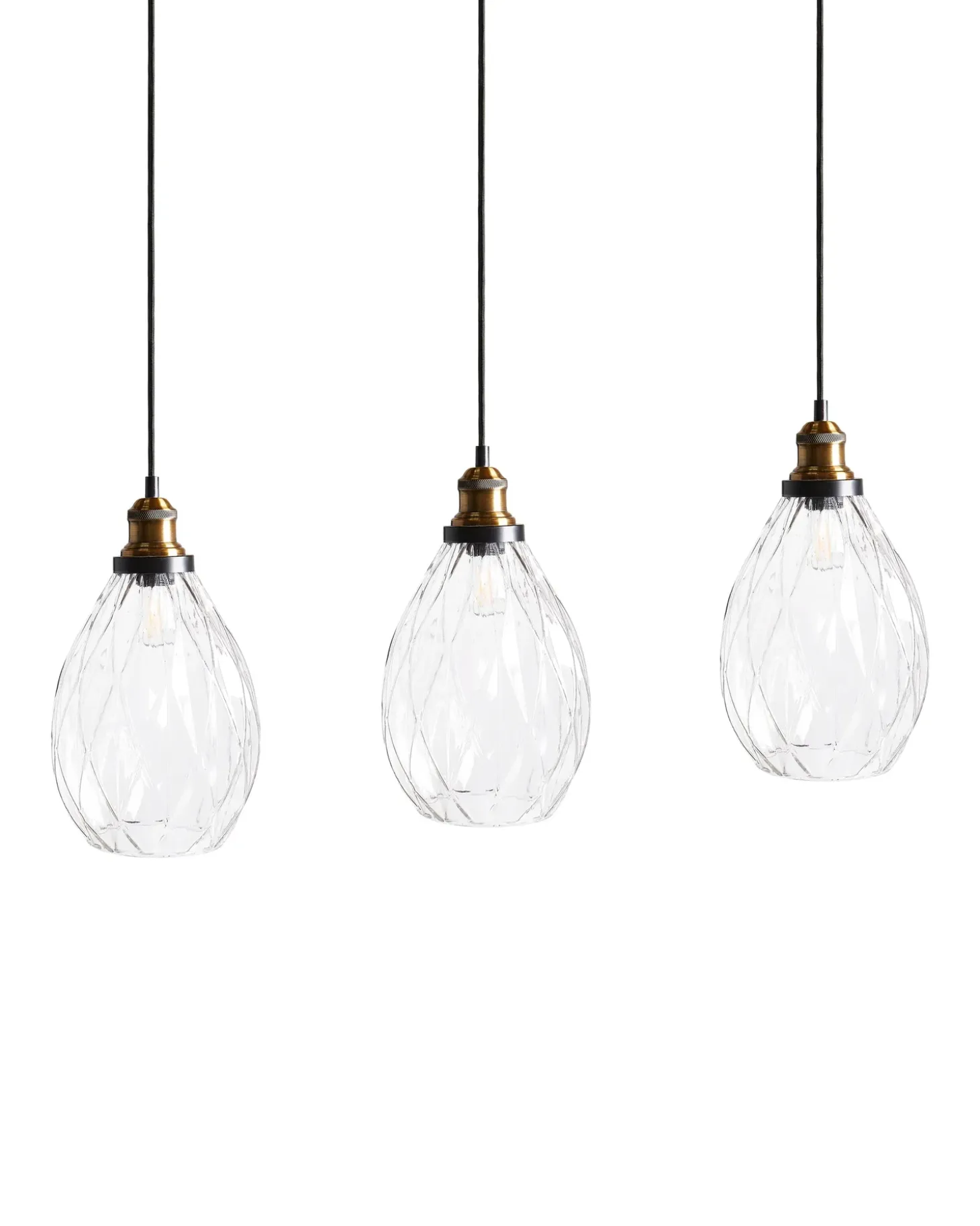 Loftlampe COOSA Glas Transparent
